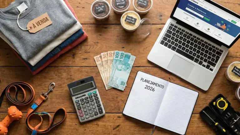 5 ideias práticas de Renda Extra para 2026 para sair das dívidas
