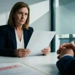 Entrevista de emprego representando a dúvida se nome sujo atrapalha conseguir emprego e a discriminação em processos seletivos